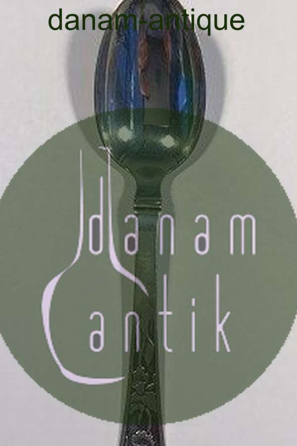 Orchidee Silber Dessertlöffel Horsens Silberschmied