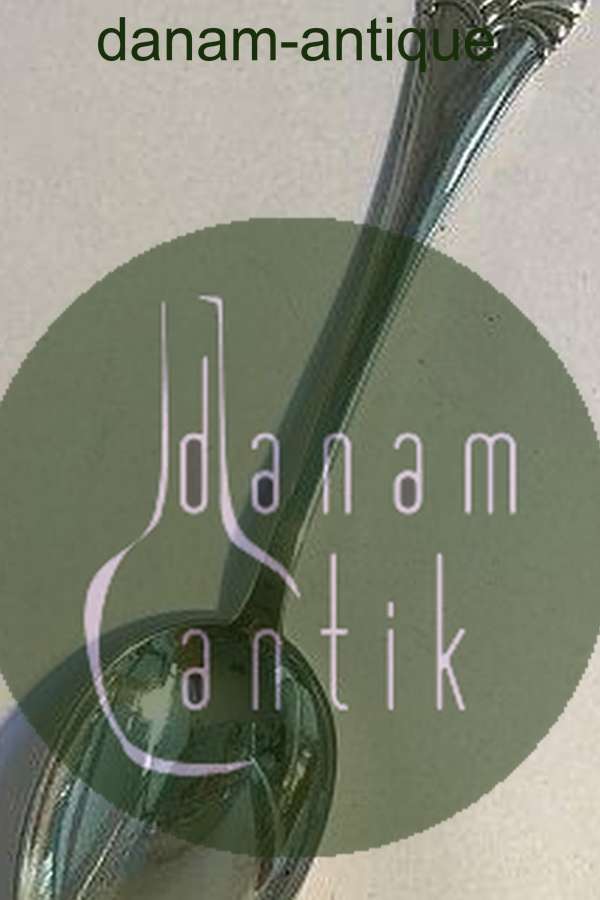 Palmet Sølv Spiseske W. & S. Sørensen