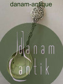 Isländischer großer 830er Silberlöffel von BG