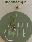 Satz von 11 silbernen Mokkalöffeln mit floralen Ornamenten