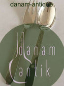 F. Hingelberg Children's Spoon and Fork Set in Sterling Silver