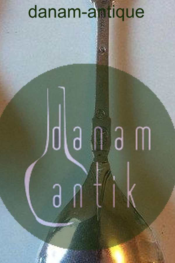 Kunstflidslotteriet or Frederiksborglotteriet 4 Silver Spoons by Vilhelm Christesen silversmithy