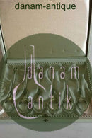 W. & S. Sørensen Sterling Silber Krone Satz von 6 Löffeln