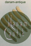 Sterling Sølv Set på 6 stk. Smørknive