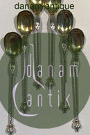 Silver Coffee Spoons Hallmarked by Danish Silversmith