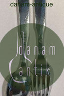 A Michelsen Sterling Silver Sterling Silver Child Flatware Set, Spoon and Fork.