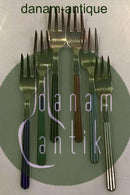 A Michelsen Sterling Silver Coffee Spoons and Cake Forks(4+6)