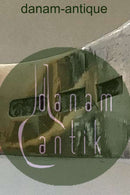 Stor Tidlig Forgyldt Serveringsske i 13 lødig sølv