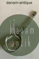 Gamle Norsk Brudeske med due og rener udført i sølv 13 lødig sølv