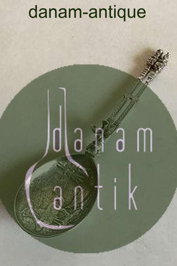 Gamle Norsk Brudeske med due og rener udført i sølv 13 lødig sølv