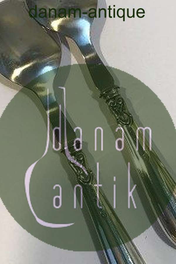 Toxsværd/Langlye Sølv/Stål Øresund Salatsæt