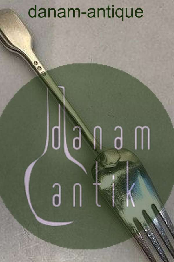 W & S. Sørensen Sølv Old Danish Middagsgaffel