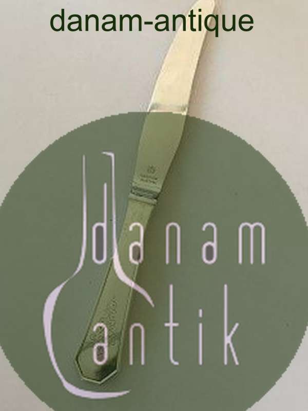 Hans Hansen Arvesølv No 8 Sterling Sølv Spisekniv