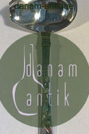 Hans Hansen Arvesølv 12 m gravering Sterling Sølv Sauceske L 17.5 cm