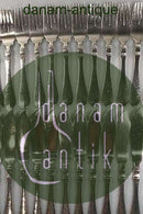 Hans Hansen Silber Nr. 3 Fischbesteck für 12 Personen (24 Stück)