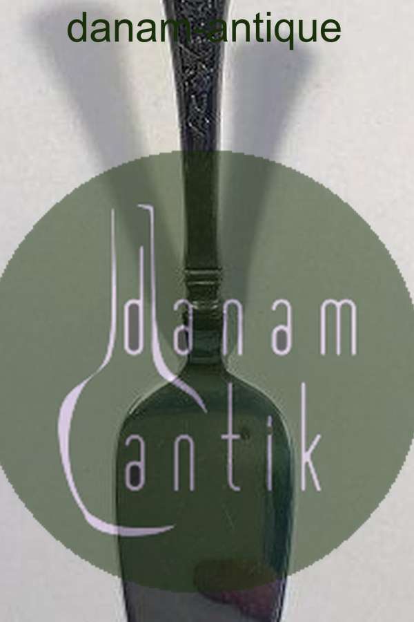 Orchidee Silber/Stahl Tortenspaten Horsens Silberschmied