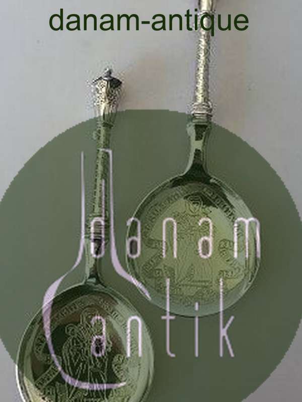 Par P. Hertz Sølv Apostle Skeer fra 1892