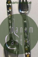 Cohr Sterling Sølv Barnebestik Ske/Gaffel (Æg og Kylling)