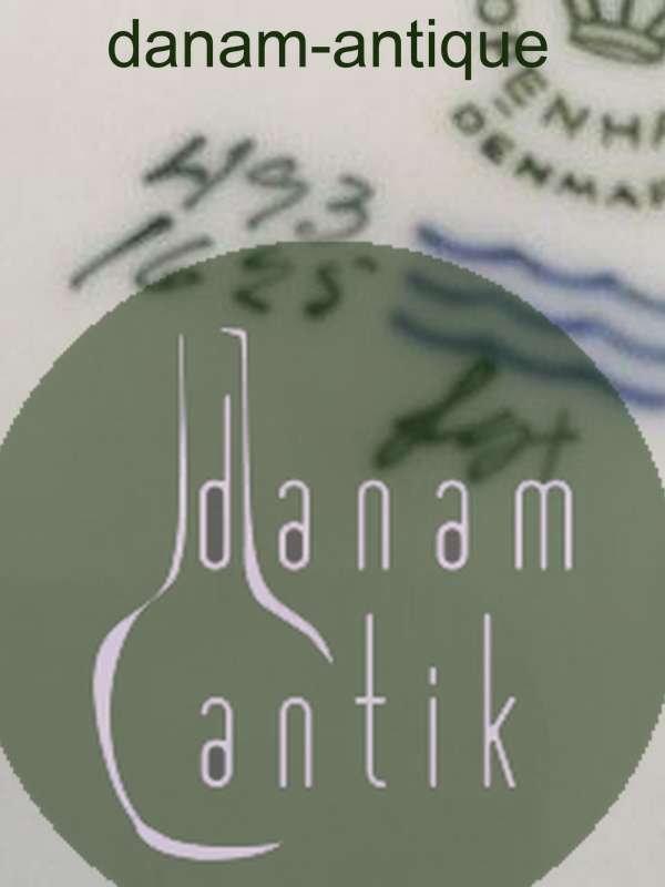 Royal Copenhagen Let Saksisk Blomst Sidetallerken No 1625