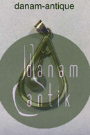 Lund (B.H) 14ct黄金珍珠吊坠