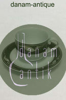 Royal Copenhagen Magnolia, Black Coffee Cup and Saucer 072/073