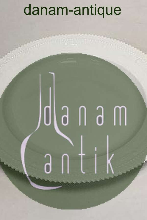 皇家哥本哈根Flora Danica珍珠器皿白色服务盘编号3523