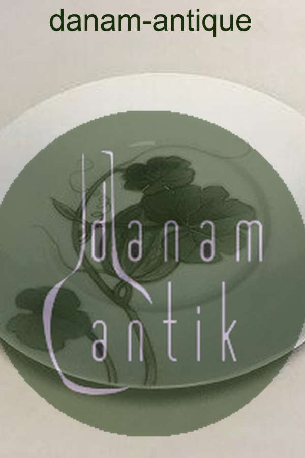 Royal Copenhagen Art Nouveau Salattallerken med græskar No 1183/10521