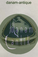 Porcelaine de Paris, France. Triangular Bonbonniere, marked Tony Limoges