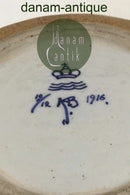 Royal Copenhagen Unika Stentøjsskål af Karin Blom fra 19 December 1916