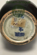 皇家哥本哈根帕特里克-诺德斯特伦炻器花瓶与铜盖