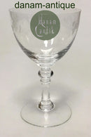 Holmegaard Rosenborg红葡萄酒杯。 尺寸为14厘米/5.51