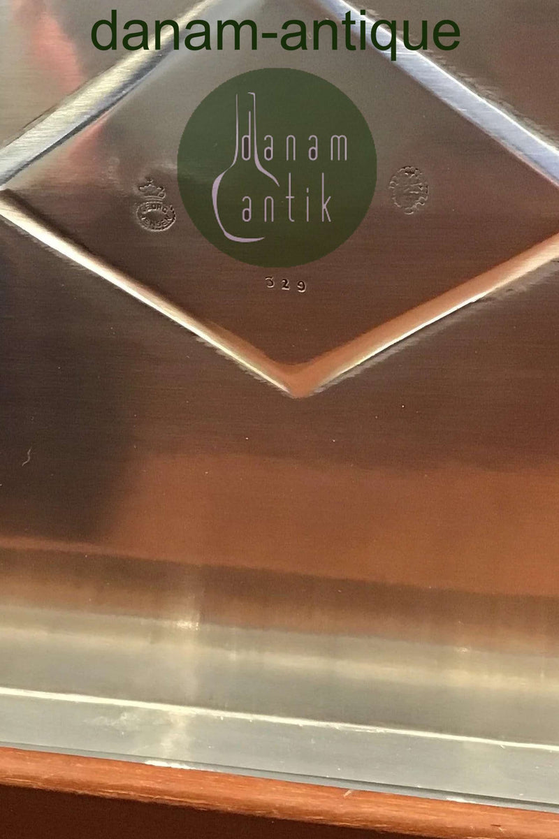 Georg Jensen Sterling Sølv Cigarskrin/Humidor No 329