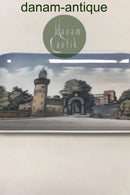 Royal Copenhagen aflang bakke med "Gamle Carlsberg" No 4388