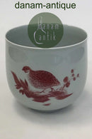 Royal Copenhagen Moderne vase med vagtel No 4405