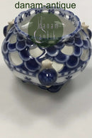 Royal Copenhagen Musselmalet Helblonde Vase med Snegle No 1045