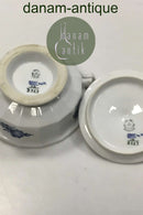 皇家哥本哈根蓝色花边糖碗No 8563