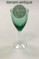 Holmegaard Ulla Green White Wine Glass