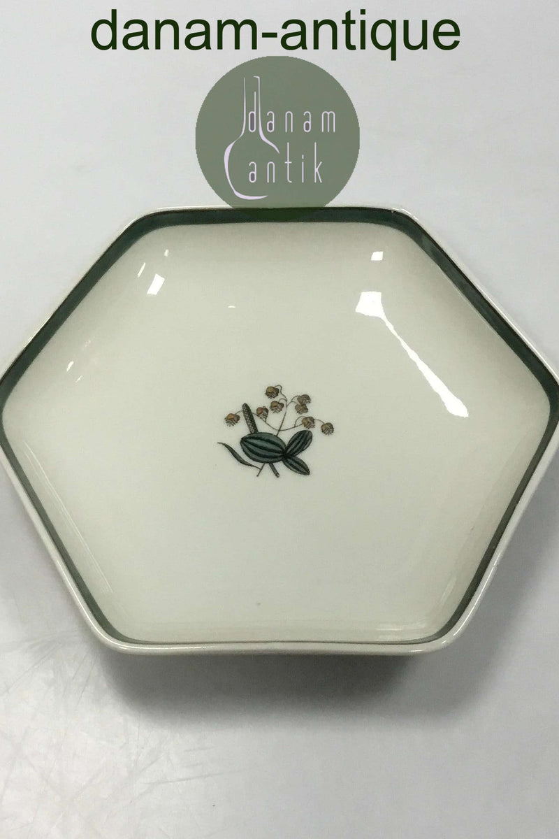 Royal Copenhagen Hjertegræs Sekskantet Sætteskål No 884/9784