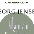 Georg Jensen Sterling Sølv Manchetknapper No 74C