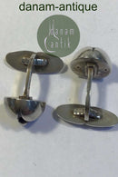 乔治-詹森纯银袖扣34号