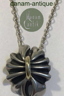 Georg Jensen Sterling Sølv og 18K Guld Lene Munthe Halskæde No 400