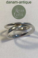 Georg Jensen Sterling Sølv Ring No 369 Torun Möbius Ring Str. 56 (US 7½) Vægt 4.6 gr/0.16 oz