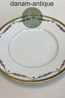 皇家哥本哈根一套478号玫瑰花环金质餐盘编号10519