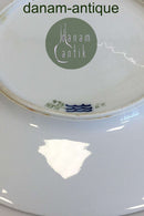 Royal Copenhagen Set Nr. 478 Rosengirlande mit goldenem Lunch-Teller Nr. 10520