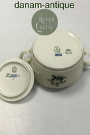 Royal Copenhagen Hjertegræs Sukkerskål med låg No 884/9479