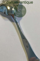 Horsens Rosen Silver Serving spoon with clover formet spoon head