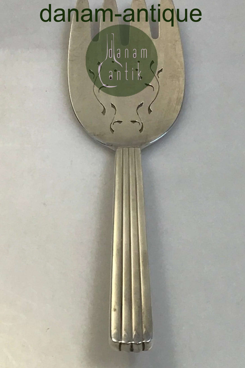 Georg Jensen Sterling Sølv Bernadotte Fiskeserveringsgaffel No 231