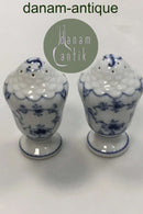 Royal Copenhagen geriffeltes Salz- und Pfefferset Nr. 467/480