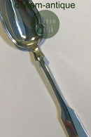 Mussel / Clam Silver Dinner spoon W & S Sørensen / Fredericia / Dragsted