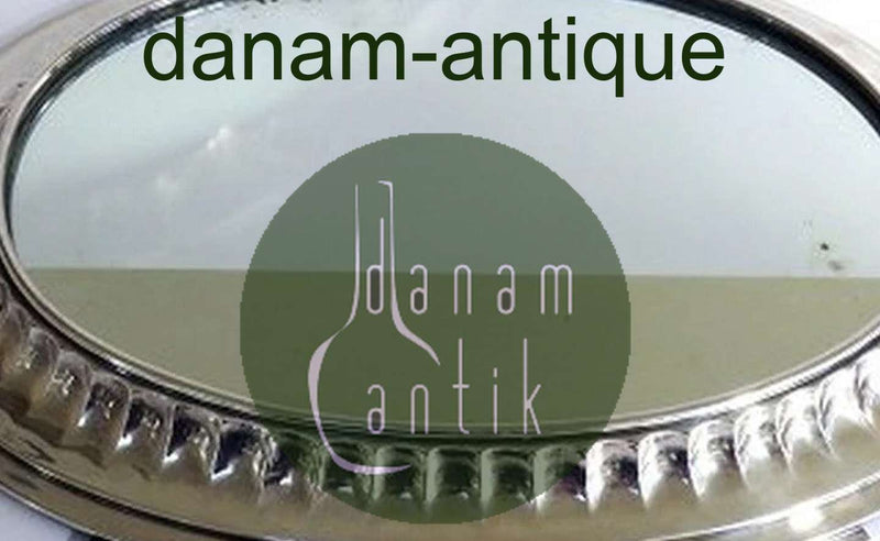 Georg Jensen Sterling Sølv Pyramide Spejl Plateau Harald Nielsen